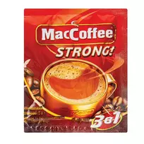 Tirpios kavos gėrimas MACCOFFE STRONG 3IN1, 16 g