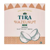 Kavos kapsulės TIRA HAZELNUT DG, 16 vnt