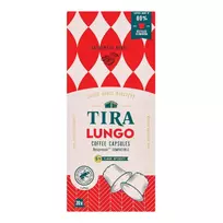 Kavos kapsulės NP TIRA LUNGO, 20 vnt