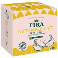 Kavos kapsulės LATTE MACCHIATO DG TIRA, 16 vnt.