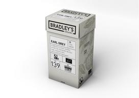 Bradley’s Organinė Earl Grey Juodoji Arbata (25 pakelių)
