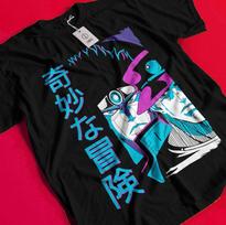 Jojo's Bizarre Adventure T-Shirt Jonathan Joeastar Shirt Dio Tshirt Jotaro Kujo BB1478 M