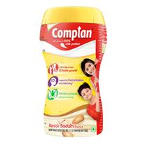 Complan Kesar Badam Nutrition Drink Powder for Children 500 g Jar High Protein & 34 Nutrients