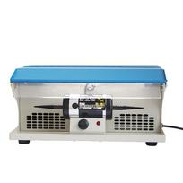 DM-5 Dulkes surenkantis stalinis dvigalvis poliravimo aparatas su šviesa ir reguliuojamu greičiu auksui ir sidabrui. DM-5 Dust Collector Polishing Machine [110V]