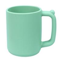 450 ml silikoninis vandens puodelis, maistinio lygio, smūgius sugeriantis, didelės talpos, nepralaidus, arbatos, ledinio latte puodelis, atsparus kritimui vandens puodelis balta