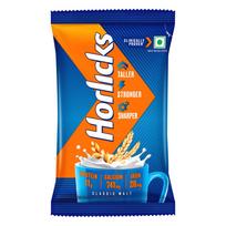 Horlicks Classic Malt maistingas gėrimas 500 g maišelyje su 27 gyvybiškai svarbiomis maistinėmis medžiagomis vaikų augimui