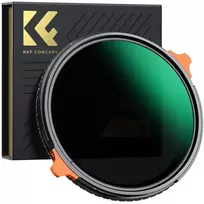 K&F Concept K&F 72MM ND4-ND64 (2-6 Stop) Variable ND Filter and CPL Circular Polarizing Filter 2 in 1 with 28 La
