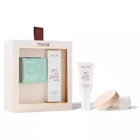 PAESE_SET All About The Base 2 Get The Glow Look skaistinantis veido kremas 30ml + Rice Powder biri ryžių pudra 10g