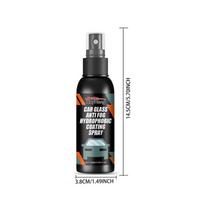 Anti-Rain Nano Glass Spray – Removes Oil Film, Repels Water & Boosts Visibility in Rain – Quick DIY for Windshield & Car Windows 100ml