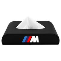 1 vnt. Automobilio servetėlių dėžutės laikiklis Porankių dėžutės laikymo dėklas Automobilio priedai BMW M E34 E36 E60 E90 E46 E39 E70 F10 F20 F30 X5 X6 X1 M3 M5 M6 E71 F01 F02 juoda
