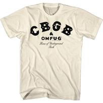 CBGB OMFUG Logotipas Požemio Roko Namai Vyriški Marškinėliai NYC Punk Muzikos Koncertas 4XL
