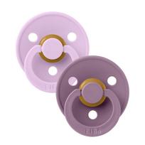 Čiulptukai BIBS, 0-6 mėn., 2 vnt., Violet sky/Mauve