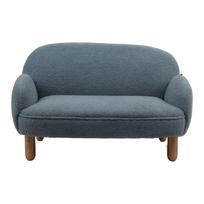 Smėlio spalvos iš boucle vaikiška sofa 89 cm Rocky – Vipack