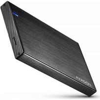 Išorinio kietojo disko dėklas AXAGON EE25-XA6C, USB-C 5Gbps - SATA 6G, 2.5" aluminiowa obudowa zewnętrzna