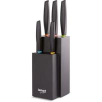Lamart peilių rinkinys su stovu Color LT2158, 6 dalių
