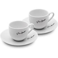 Lamart puodelių ir lėkštučių rinkinys Kaffe LT9208, 4 dalių