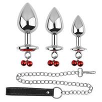 Analinių kištukų rinkinys Anal Plug Set, 3 vnt.