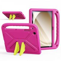 Rožinins dėklas "Dux Ducis Puff" planšetei Samsung Galaxy Tab A9 Plus 11.0 X210 / X215 / X216 Tab A11 Plus 11.0 X230 / X235 / X236