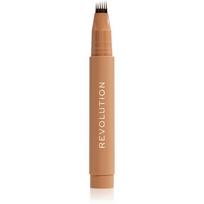 Revolution Instant Brow Hair antakių flomasteris atspalvis Cool Brown 1.8 ml