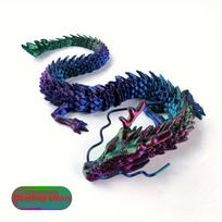 3D spausdintas drakonas dekoracijai, Spalvinga