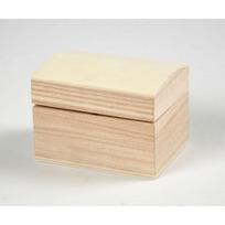 Medinė skrynelė dekoravimui ir rankdarbiams – papuošalų dėžutė 8×6×4,5 cm | Creativ