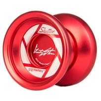 YoYoFactory Shutter – raudonas yo-yo, Gentry Steino parašas, pažengusiems