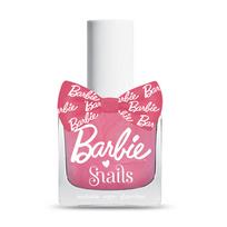 Barbie Snails vandens pagrindo nagų lakas vaikams „Hello World“, perlamutrinė rožinė, 10,5 ml