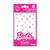Barbie Snails nagų lipdukai „Barbie™ & Pets“ vaikams