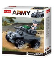 Sluban II pasaulinio karo (WWII) šarvuotas automobilis – konstruktorius, 79 det., 6+, 8,8 cm