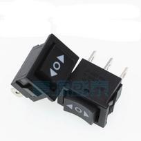 Momentinis svirties jungiklis – monostabilus KCD1- 21x15mm (ON)-OFF-(ON) 250V - 3PIN