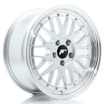 JR Wheels JR23 17x8 ET35 5x100 Hyper Silver w/ Machined Lip Alloy Wheel