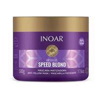 Geltonus tonus šalinanti plaukų kaukė INOAR Speed Blond Mask 500 g