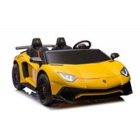 Dvivietis vaikiškas elektromobilis Lamborghini XXL, geltonas