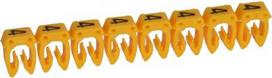 Marker CAB 3 - for wiring 1.5 to 2.5 mm - number 4 - yellow 038224 | 3245060382247