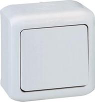 Intermediate switch Forix - surface mounting - 10 AX - 250 V - grey 782385 | 3245067823859