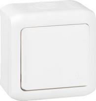 Two-way switch Forix - surface mounting - 10 AX - 250 V - white 782363 | 3245067823637