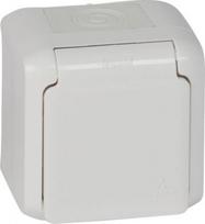 2P+E German standard socket outlet Forix -surface mounting - 16 A -250 V -white 782373 | 3245067823736
