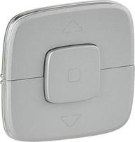 Cover plate Valena Allure - roller blind control - aluminium 755147 | 3414970482716