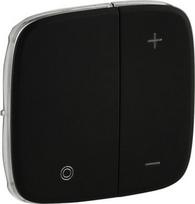 Cover plate Valena Allure - universal/for 1-10V ballast dimmer - black 752088 | 3414970477088