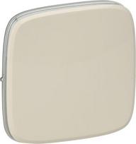Cover plate Valena Allure - one/two-way switch or push-button - ivory 755006 | 3414970481429