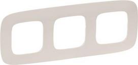 Plate Valena Allure - 3 gang - ivory 754313 | 3414970477767