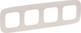 Plate Valena Allure - 4 gang - ivory 754314 | 3414970477781