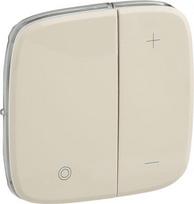 Cover plate Valena Allure - universal/for 1-10V ballast dimmer - ivory 752086 | 3414970477040