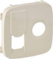 Cover plate Valena Allure - TV socket 0-2400 MHz + RJ 45 Cat. 6 UTP - ivory 754836 | 3414970480323