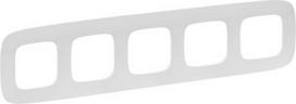 Plate Valena Allure - 5 gang - pearl 754415 | 3414970478702
