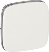 Cover plate Valena Allure - one/two-way switch or push-button - white 755005 | 3414970481399