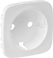 Cover plate Valena Allure - 2P+E socket - German standard - white 755205 | 3414970508836