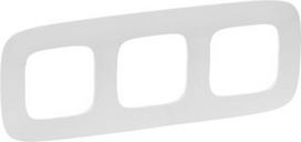 Plate Valena Allure - 3 gang - white 754303 | 3414970477620