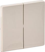 Cover plate Valena Life - 2-gang - ivory 755021 | 3414970460882