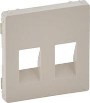 Cover plate Valena Life - double loudspeaker socket - ivory 755371 | 3414970459718